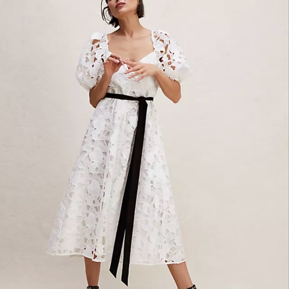 For Love And Lemons Marlene Midi Dress
